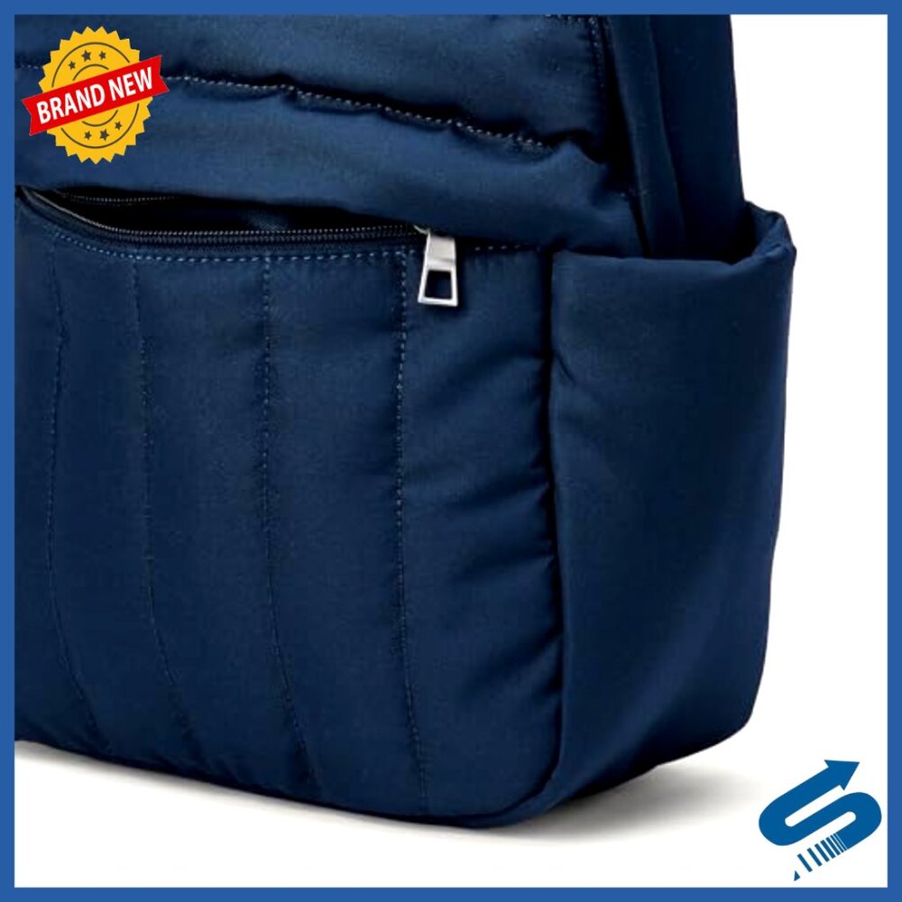 Small Quilted Backpack Lightweight Adjustable Str… - image 4